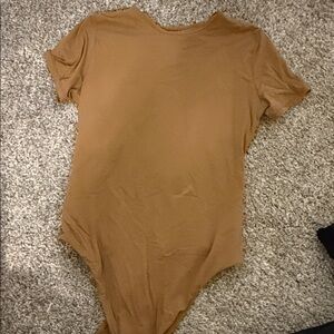 Women's Tan Bodysuit